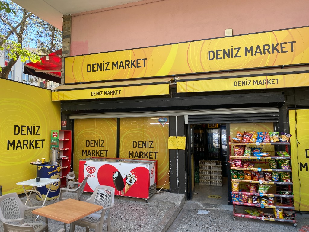 Deniz Market Dikmen dış görünüm